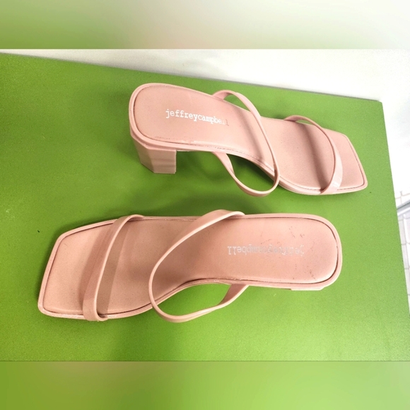 Jeffery Campbell JELLY chunky heels, GREAT SHAPE - Picture 1 of 3